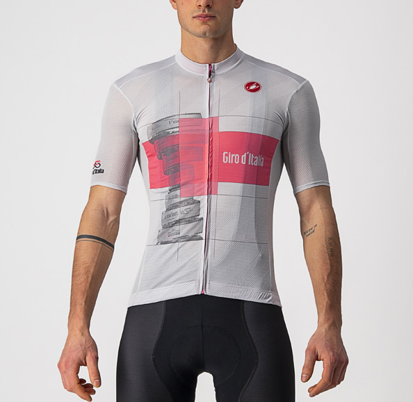 Maillot Castelli Trofeo Rosa frontal